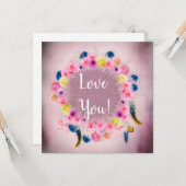 'フラッ結婚トグリーティングカード カード (正面/裏面インサイチュ)