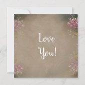 'フラッ結婚トグリーティングカード カード (正面)