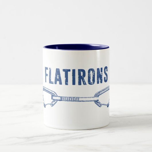 フラティロンコロラドロック登山クイックドロー ツートーンマグカップ (中央)