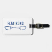 フラティロンコロラドロック登山クイックドロー ラゲッジタグ (正面横)
