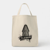 フラティロン建物ニューヨークシティ トートバッグ (裏面)