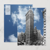 フラティロン建物ニューヨークシティ ポストカード (正面/裏面)