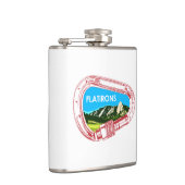 フラティロン登山カラビナー フラスク (右)