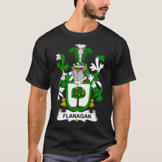 フラナガンコートオブアームズ家紋 Tシャツ