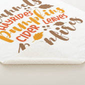 フラネルヘイ乗りカボチャのサイダー離れズ焚き火 シェルパブランケット (3/4)