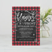 フラネル&フロストニューイーブパーティの招待状 招待状 (スタンド正面)