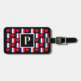 フラパーソナライズされたフランスのグカスタム・フランス ラゲッジタグ