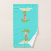 フラパームタオルセット バスタオルセット (ハンドタオル)