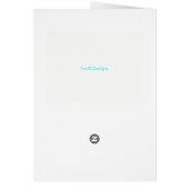 フラパームバケーショングリーティングカード (裏面)