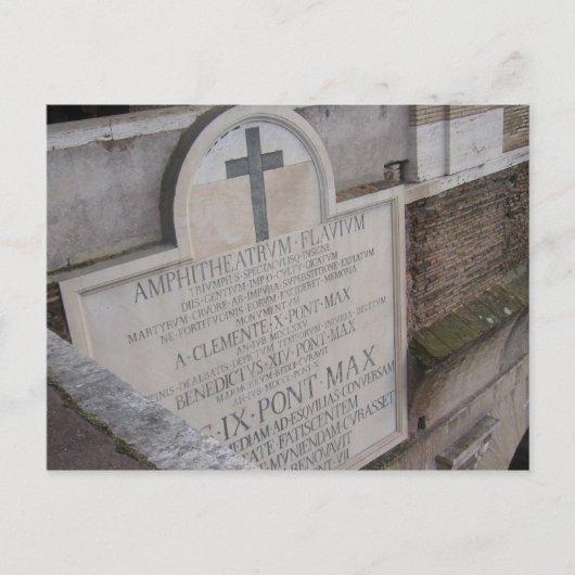 フラビア水道競技場 ポストカード (正面)