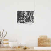 フラビオ・ジョイア・オブ・アマルフィ ポスター (キッチン)