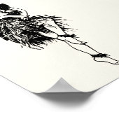 フラピンアップアートプリントフレーミングミランダに適した ポスター (角)