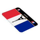 フラフランスのグ&エッフェルタワーパリ/フランスマグネット マグネット (右側)