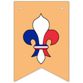 フラフランスのグ&フルーアDe Lysパーティーフランス/バナー バンティングフラッグ (第3の旗)