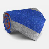 フラフランスのンスパリ国旗グリッタープロフェッショナル ネクタイ (ロール)