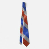 フラフランスのンスパリ国旗グリッタープロフェッショナル ネクタイ (裏面)
