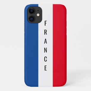 フラフランスのンス名前をカスタムする iPhone 11 ケース