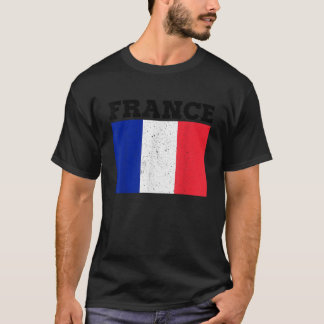 フラフランスのンス国旗のフランスのプライドTシャツ Tシャツ