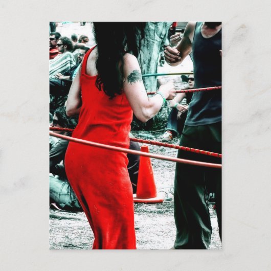 フラフーピンはがき ポストカード (正面)