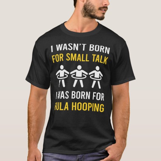 フラフープを楽しむ Tシャツ (正面)