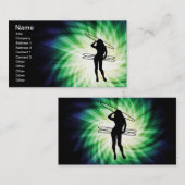 フラフープガールカッコいい; 名刺 (正面/裏面)