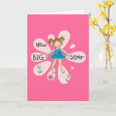 フラフープニュービッグシスター カード (黄色い花)