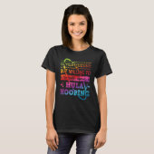 フラフープ踊り子トレーナーHooping体操イントロヴ Tシャツ (正面フル)