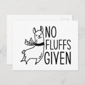 フラフ与えなし ポストカード (正面/裏面)