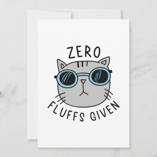 フラフ与えゼロ サンキューカード (正面)