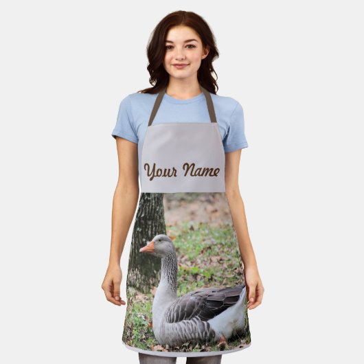 フラフ エプロン (着用した状態)