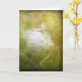 フラフ カード (黄色い花)