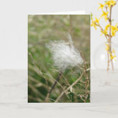 フラフ カード (黄色い花)