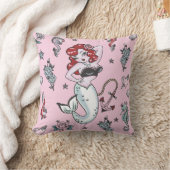 フラフ·モリー·マーメイド·ピンク枕 クッション (Blanket)
