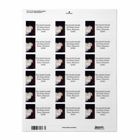 フラフ ラベル (フルシート)