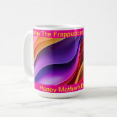 フラプチーノがあなたと一緒にいることを願う コーヒーマグカップ (正面左)