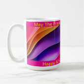 フラプチーノがあなたと一緒にいることを願う コーヒーマグカップ (左)