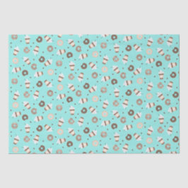 フラプチーノコーヒー散布ドナツパターン 薄葉紙