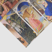 フラベートアンジェリコクリスマスティスによる受胎告知 薄葉紙 (詳細)