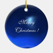 フラベートアンジェリコクリスマスブルーによる受胎告知 セラミックオーナメント (裏面)