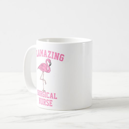 フラマージング外科ナースマグカップ コーヒーマグカップ (正面左)