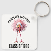 フラミおもしろいゴカスタムスクール懇親会 キーホルダー (裏面)