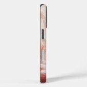 フラミエレガントンゴ羽毛携帯電話ケース Case-Mate iPhoneケース (裏面 / 右)