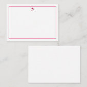 フラミクラシックンゴ ノートカード (正面/裏面)