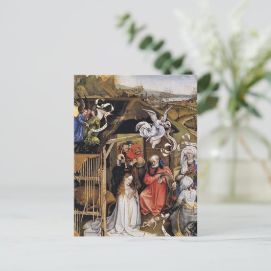 フラミシュルネッサンス出生シーン ポストカード (スタンド正面)