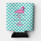 フラミパーソナライズされたンゴクーラーボックス 缶クーラー (正面)