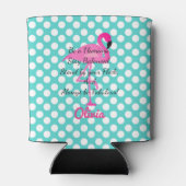 フラミパーソナライズされたンゴクーラーボックス 缶クーラー (裏面)