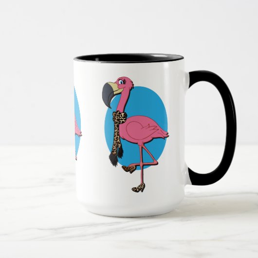 フラミファンシーンゴ15 ozコンボマグカップ マグカップ (右)