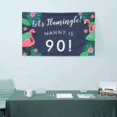 フラミングルだ！ – トロピカルバースデーパーティー 横断幕 (トレードショー)