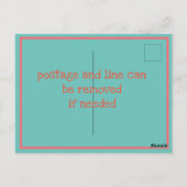 フラミングルだ！ ポストカード (裏面)