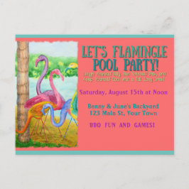 フラミングルだ！ ポストカード